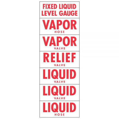 Picture of DECAL 7 PC LIQUID VAPOR
